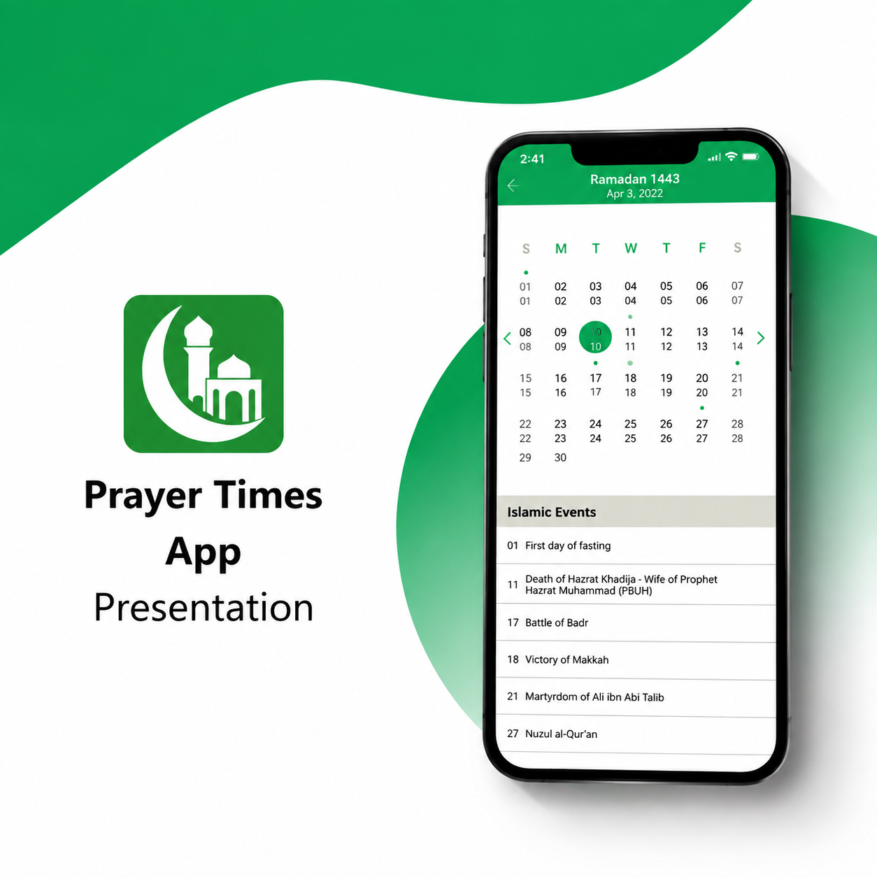 Prayer Time Mobile App